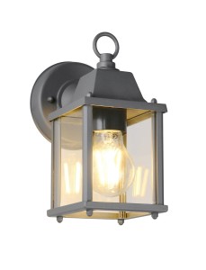 Lampa zewnętrzna kinkiet Mirande 262260142 Trio 1x40W E27 Aluminium /Antracyt