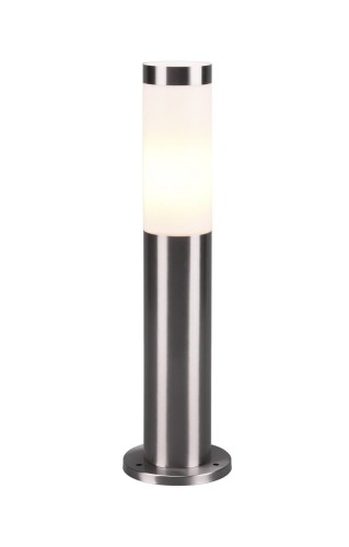 Lampa zewnętrzna stojąca TRIOTO 509760107 Trio 1x20W E27 Stal Srebrny