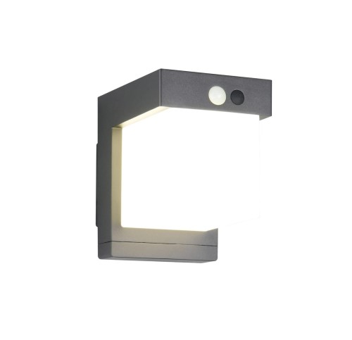 Lampa zewnętrzna kinkiet COLOMBO HYBRID R23286132 RL 1x5,5W LED Tworzywo Sztuczne Czarny