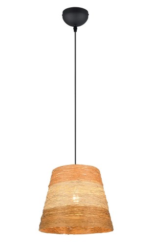 Lampa wisząca sufitowa JOELINE R31731926 RL 1x10W E27 Przędza Papierowa/Papier