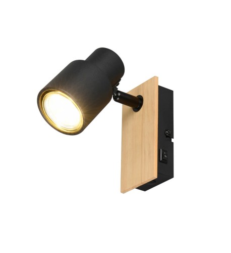 Lampa ścienna kinkiet PIERRE R81981732 RL 1x10W GU10 Metal