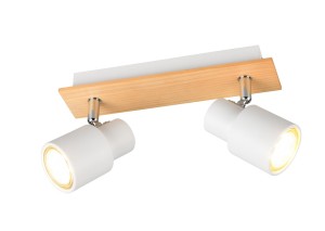 Lampa sufitowa reflektorowa PIERRE R81982031 RL 2x10W GU10 Metal