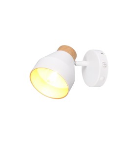 Lampa ścienna kinkiet VALENTIN R81921731 RL 1x10W E14 Metal