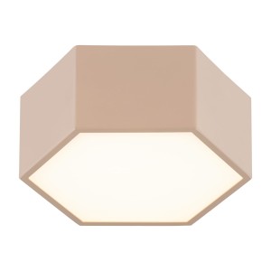 Lampa sufitowa natynkowa Libero 8782 Argon LED 12W Stal Lakierowana/Szkło Soczysta Brzoskwinia