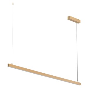Lampa wisząca sufitowa Miami 8836 Argon 1x37W LED Stal Złoty