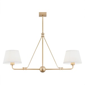Lampa wisząca Żyrandol Atrani 7176 Argon 2xE27 15W Stal Lakierowana, Śmietankowy