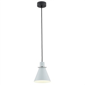 Lampa Wisząca Beverly 4683 Argon 1xE27 15W Stal Lakierowana/ Stal Chromowana, Błękit/Chrom