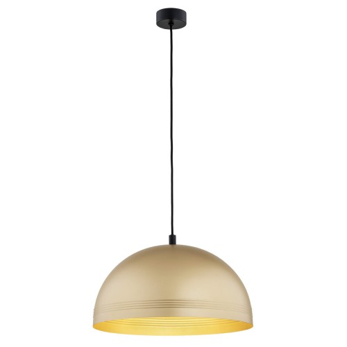 Lampa Wisząca Bonita 8245 Argon 1xE27 15W Stal Lakierowana, Złoty