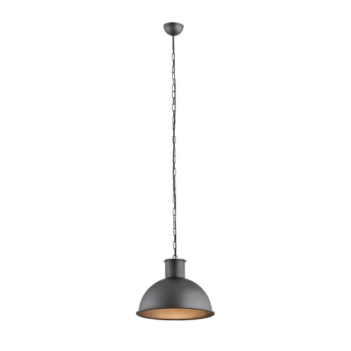 Lampa Wisząca Eufrat 3192 Argon 1xE27 15W Stal Lakierowana, Antracyt