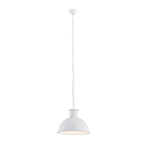 Lampa Wisząca Eufrat 3193 Argon 1xE27 15W Stal Lakierowana, Biały