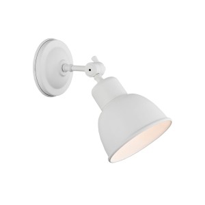 Lampa ścienna Kinkiet Eufrat 3182 Argon 1xE27 15W Stal Lakierowana, Biały
