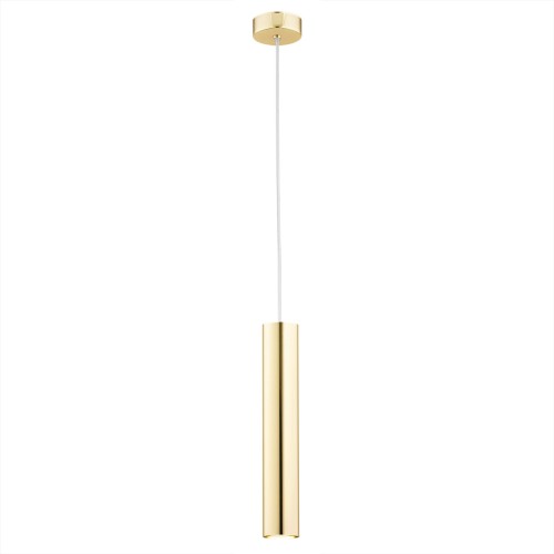 Lampa Wisząca Gomera 4057 Argon 1xGU10 5W Stal Mosiądzowana, Mosiądz