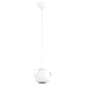 Lampa Wisząca Jamajka 3650 Argon 1xGU10 5W Stal Lakierowana, Biały