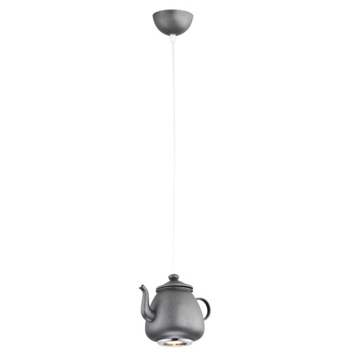 Lampa Wisząca Jamajka 3653 Argon 1xGU10 5W Stal Lakierowana, Antracyt