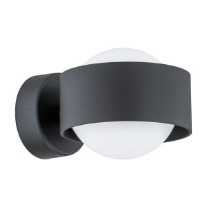 Lampa ścienna Kinkiet Massimo Plus 8059 Argon 1xG9 6WLED Szkło/ Stal Lakierowana, Opal Mat/ Czarny