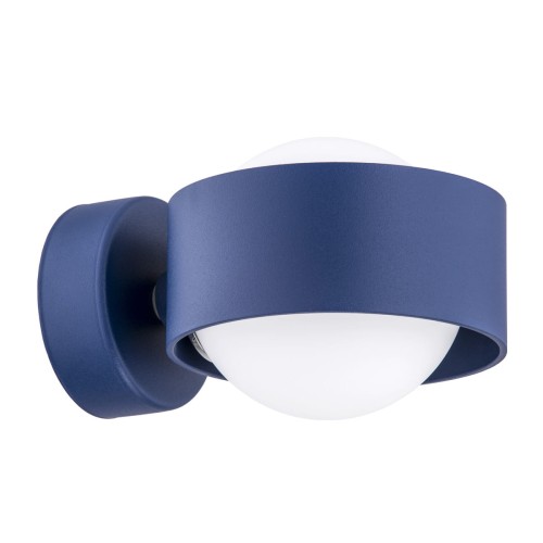 Lampa ścienna Kinkiet Massimo Plus 8061 Argon 1xG9 6WLED Szkło/ Stal Lakierowana, Opal Mat/ Granat