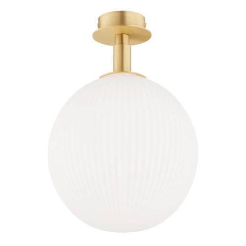 Lampa ścienna Kinkiet Paloma 8505 Argon 1xE27 15W Szkło/ Mosiądz, Opal Mat/ Mosiądz Szczotkowany
