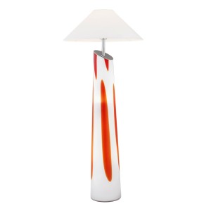 Lampa Podłogowa Polonia 6176 Argon 3xE27 15W Szkło, Biały