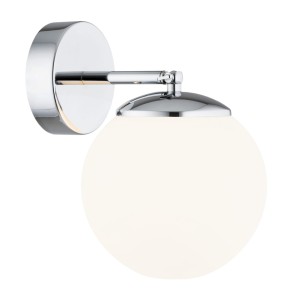 Lampa ścienna Kinkiet Satelite 3988 Argon 1xE27 15W Szkło/ Stal Chromowana, Opal Mat/ Chrom