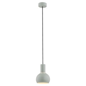 Lampa Wisząca Sines 4214 Argon 1xE27 15W Stal Lakierowana/ Stal Mosiądzowana , Szałwia / Mosiądz