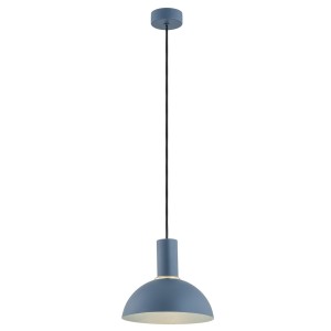 Lampa Wisząca Sines 4221 Argon 1xE27 15W Stal Lakierowana/ Stal Mosiądzowana , Granat / Mosiądz
