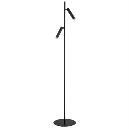 Lampa Podłogowa Torre 7082 Argon 2xG9 6WLED Stal Lakierowana, Czarny