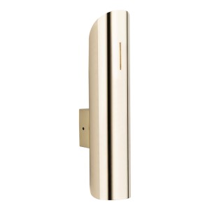Lampa ścienna Kinkiet Akron 1039 Argon 2xG9( 6W Stal Mosiądzowana, Mosiądz