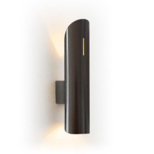 Lampa ścienna Kinkiet Akron Plus 7232 Argon 2xG9 6W Stal Szczotkowana Lakierowana, Tytan Szczotkowany