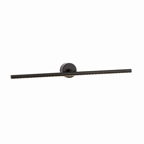 Lampa ścienna Kinkiet Miriam 8597 Argon 1xLED 10,8 W Stal Lakierowana, Czarny