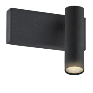 Lampa ścienna Kinkiet Etna Plus 8065 Argon 1xG9 6W Stal Lakierowana, Czarny