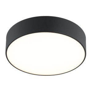 Lampa sufitowa Plafon Darling 661 Argon 2xE27 15W Stal Lakierowana/ Szkło, Czarny