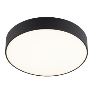 Lampa sufitowa Plafon Darling 1186 Argon 3xE27 15W Stal Lakierowana/ Szkło, Czarny