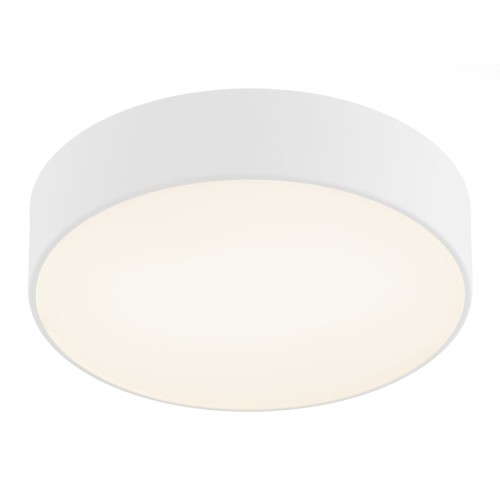 Lampa sufitowa Plafon Darling 660 Argon 2xE27 15W Stal Lakierowana/ Szkło, Biały