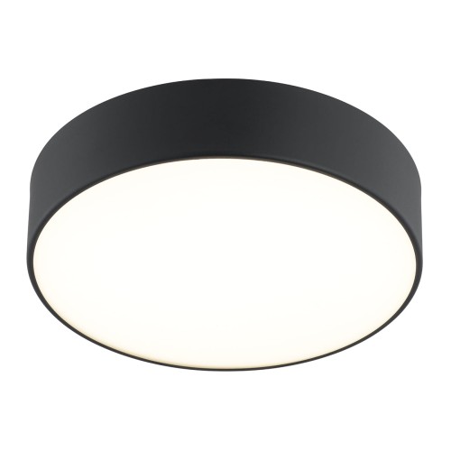 Lampa sufitowa Plafon Darling Led 3569 Argon 1xLED 22,5W Stal Lakierowana/ Szkło, Czarny