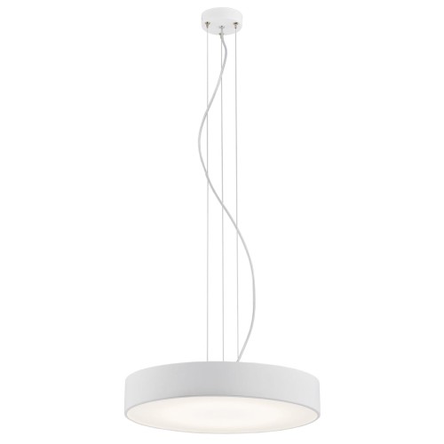 Lampa Wisząca Darling Led 3351 Argon 1xLED 42W Stal Lakierowana/ Szkło, Biały