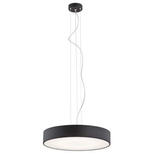 Lampa Wisząca Darling Led 3352 Argon 1xLED 42W Stal Lakierowana/ Szkło, Czarny