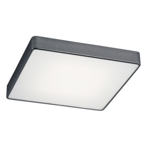 Lampa sufitowa Plafon Ontario 653 Argon 2xE27 15W Stal Lakierowana/ Szkło, Ciemno-szary