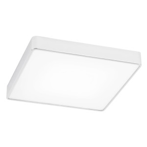 Lampa sufitowa Plafon Ontario Led 3572 Argon 1xLED 18,5W Stal Lakierowana/ Szkło, Biały
