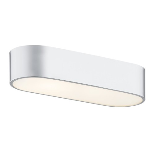 Lampa sufitowa Plafon Toni 6004 Argon 3xE27 15W Plexi/ Stal Lakierowana, Mleczny/ Chrom