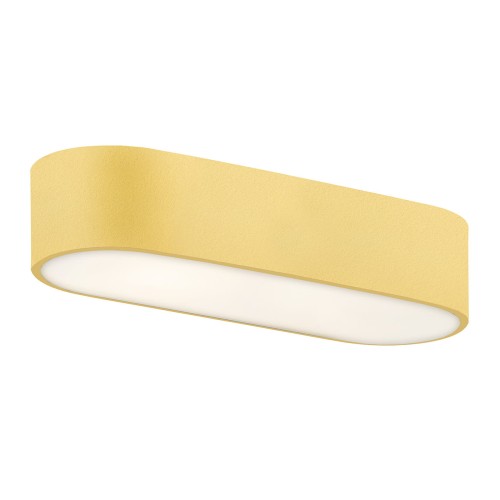 Lampa sufitowa Plafon Toni 6005 Argon 3xE27 15W Plexi/ Stal Lakierowana, Mleczny/ Złoty