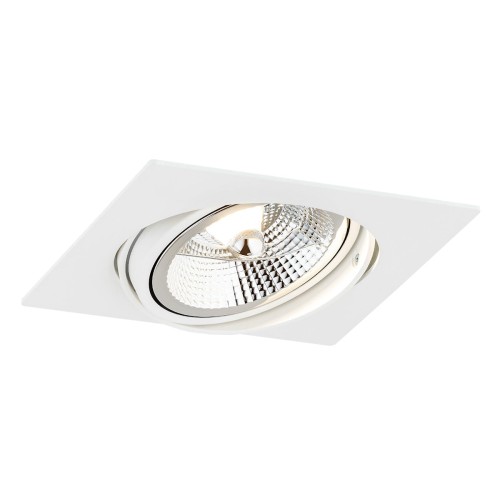 Lampa sufitowa Oprawa Stropowa Olimp Plus 4745 BZ Argon 1xGU10 LED AR111 12W Stal Lakierowana, Biały