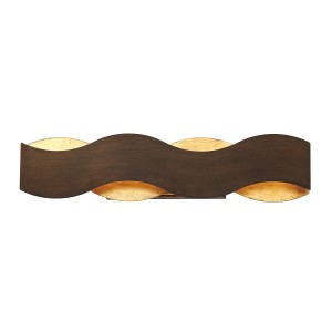 Lampa ścienna kinkiet Vaughan QN-VAUGHAN-1W-BRZ-GD Eurofase nanx35W LED Stal Brązowy