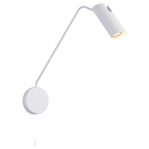 Lampa ścienna kinkiet Futuro LP-17001/1WL WH Light Prestige 1x GU10 Metal Biały/Biały