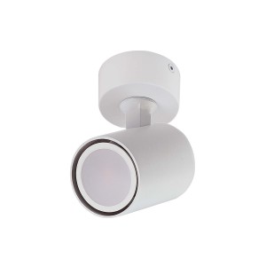 Lampa sufitowa spot Snow LP-731/1W WH Light Prestige 1x50W GU10 Metal Biały