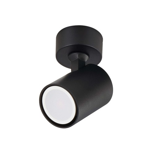 Lampa sufitowa spot Snow LP-731/1W BK Light Prestige 1x50W GU10 Metal Czarny