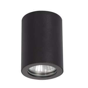 Lampa sufitowa natynkowa Faro LP-6510/1SM BK Light Prestige 1x GU10 Metal Czarny