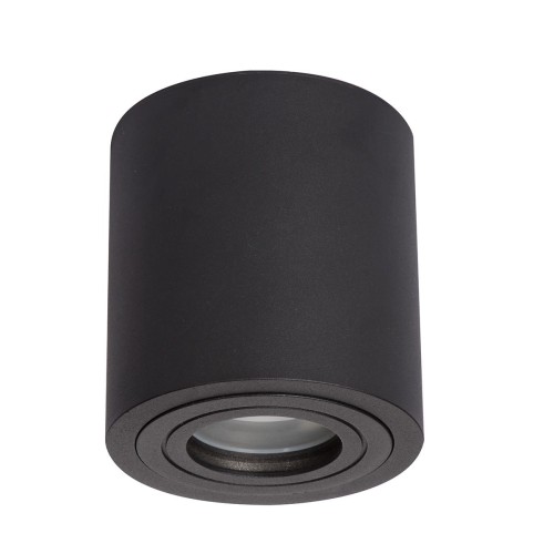 Lampa sufitowa natynkowa Faro LP-6510/1SM XL BK Light Prestige 1x GU10 Metal Czarny