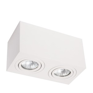 Lampa sufitowa natynkowa Lyon LP-5881/2SM WH Light Prestige 2xGU10 Metal / Biały