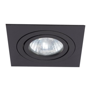 Lampa sufitowa oprawa natynkowa Metis LP-2780/1RS BK Light Prestige 1xGU10 Metal Czarny