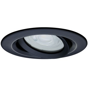 Lampa sufitowa natynkowa Lagos LP-4425/1RM BK Light Prestige 1x8W GU10 Metal Czarny